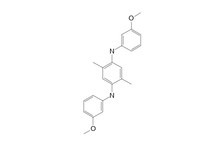 N,N'-BIS-(3-METHOXYPHENYL)-2,5-DIMETHYLBENZENE-1,4-DIAMINE