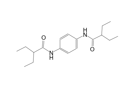 2-ethyl-N-{4-[(2-ethylbutanoyl)amino]phenyl}butanamide