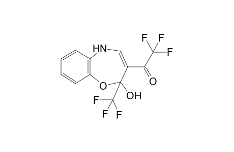 2-Hydroxy-3-trifluoroacetyl-2-trifluoromethyl-(1H,5)benzoxazepine