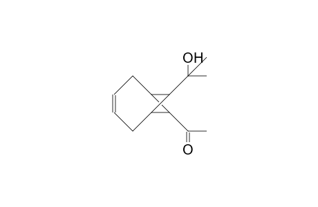 (7S,8S)-8-Acetyl-7-(2-hydroxy-2-methyl-ethyl)-bicyclo(4.1.1)oct-3-ene