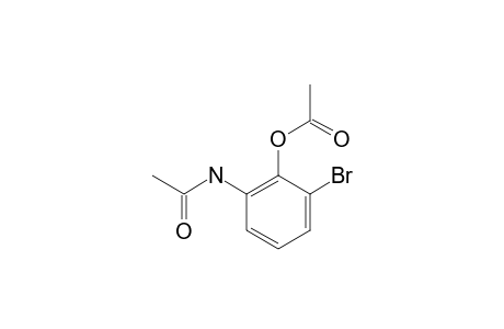 2-ACETAMIDO-6-BROMOPHENYL-ACETATE