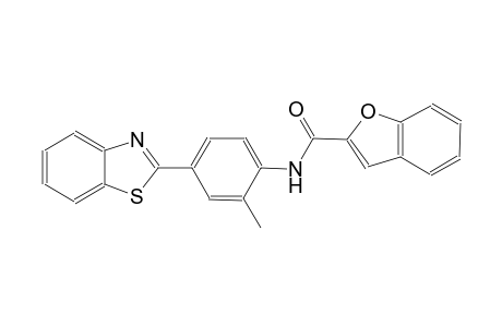 2-benzofurancarboxamide, N-[4-(2-benzothiazolyl)-2-methylphenyl]-