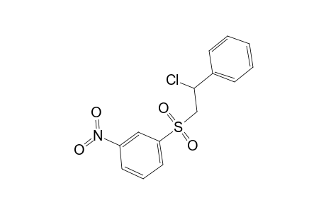 1-[(2-Chloro-2-phenylethyl)sulfonyl]-3-nitrobenzene