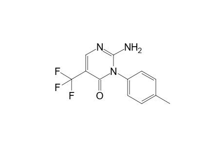 2-Amino-3-p-tolyl-5-trifluoromethylpyrimidin-4(3H)-one