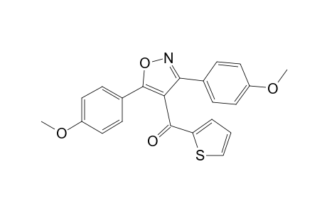 [3,5-Bis(4-methoxyphenyl)isoxazol-4-yl](thiophen-2-yl)methanone