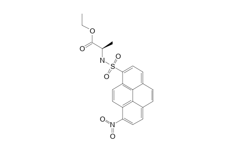 N-[1-(8-NITROPYRENESULFONYL)]-L-ALANINE_ETHYLESTER;NPYR-ALA-O-ET