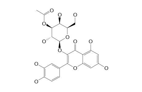 QUERCETIN-3-O-(3''-O-ACETYL-BETA-GALACTOPYRANOSIDE)