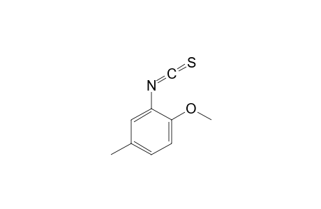 2-Methoxy-5-methylphenyl isothiocyanate