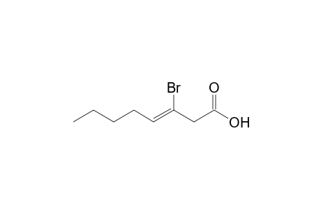 (Z)-3-Bromo-3-octenoic acid