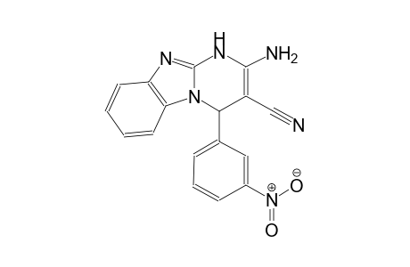 2-amino-4-(3-nitrophenyl)-1,4-dihydropyrimido[1,2-a]benzimidazole-3-carbonitrile