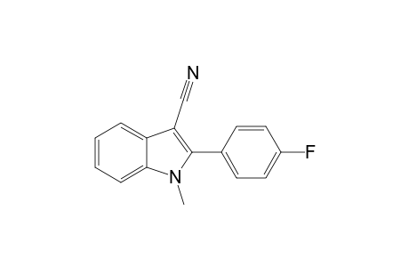 2-(4-Fluorophenyl)-1-methyl-1H-indole-3-carbonitrile