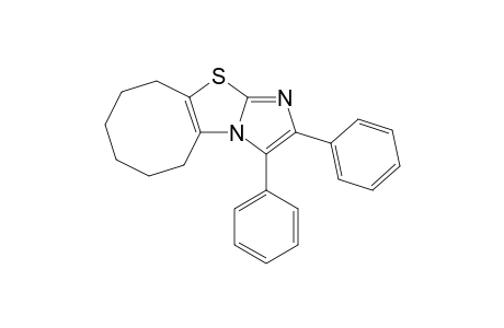 2,3-Diphenyl-5,6,7,8,9,10-hexahydro-cycloocta[d]imidazo[2,1-b]thiazole