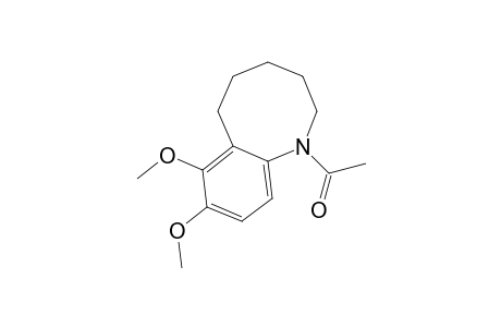 1-ACETYL-7,8-DIMETHOXY-1,2,3,4,5,6-HEXAHYDRO-1-BENZAZOCINE