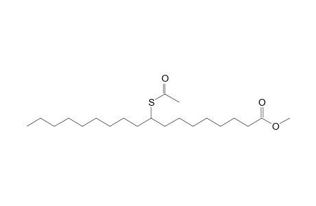 9-mercaptooctadecanoic acid, methyl ester, acetate