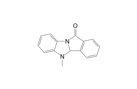 5-Methyl-4bH-isoindolo[2,3-a]benzimidazol-11-one