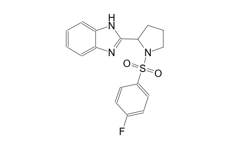 1H-benzimidazole, 2-[1-[(4-fluorophenyl)sulfonyl]-2-pyrrolidinyl]-