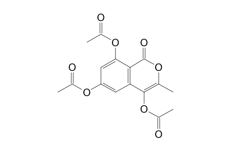 3-Methyl-4,6,8-triacetoxyisocoumarin