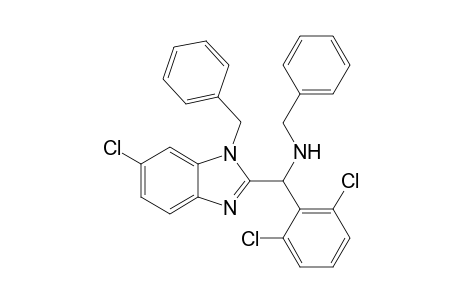 2-[(2',6'-Dichlorophenyl)-N-benzylaminomethyl]-N(1)-benzyl-6-chlorobenzimidazole