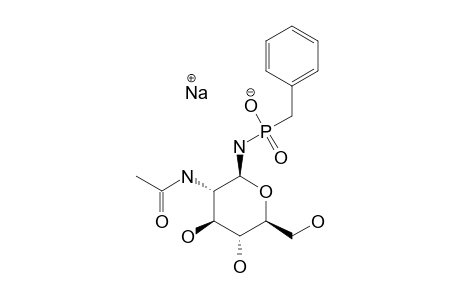 N-(2-ACETAMIDO-2-DEOXY-BETA-D-GLUCOPYRANOSYL)-BENZYLPHOSPHONAMIDATE_SODIUM_SALT