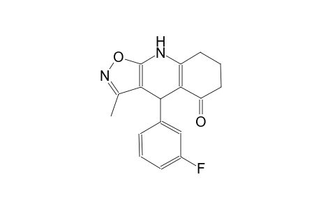 isoxazolo[5,4-b]quinolin-5(6H)-one, 4-(3-fluorophenyl)-4,7,8,9-tetrahydro-3-methyl-