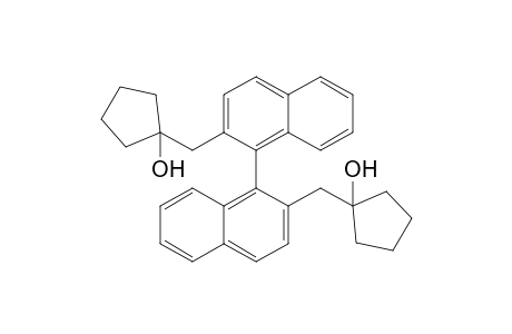 2,2'-Bis(1-hydroxycyclopentylmethyl)-1,1'-binaphthyl