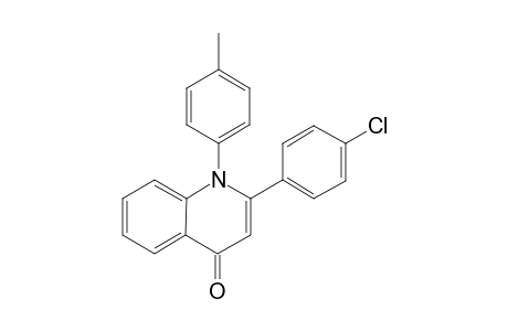 1-(4-tolyl)-2-(4-chlorophenyl)-4-quinolone