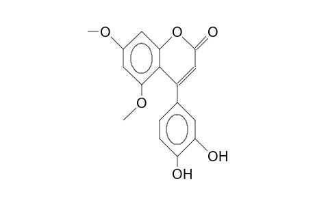 4-(3,4-Dihydroxy-phenyl)-5,7-dimethoxy-coumarin