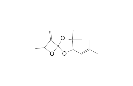 1,5,8-Trioxaspiro[3.4]octane, 2,6,6-trimethyl-3-methylene-7-(2-methyl-1-propenyl)-