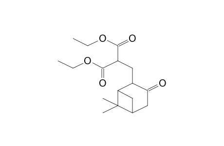 Malonic acid, 2-(6,6-dimethyl-3-oxobicyclo[3.1.1]hept-2-ylmethyl)-, diethyl ester (stereoisomer 1)