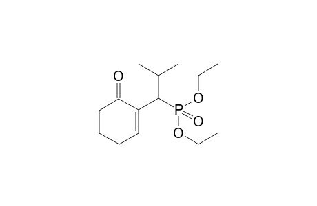 Diethyl (2-Methyl-1-(6-oxocyclohex-1-en-1-yl)propyl)-phosphonate