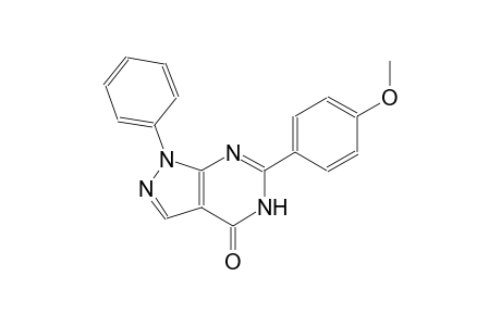 6-(4-methoxyphenyl)-1-phenyl-1,5-dihydro-4H-pyrazolo[3,4-d]pyrimidin-4-one