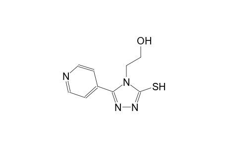 4H-1,2,4-triazole-4-ethanol, 3-mercapto-5-(4-pyridinyl)-
