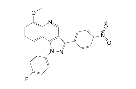 1-(4-fluorophenyl)-3-(4-nitrophenyl)-1H-pyrazolo[4,3-c]quinolin-6-ylmethyl ether