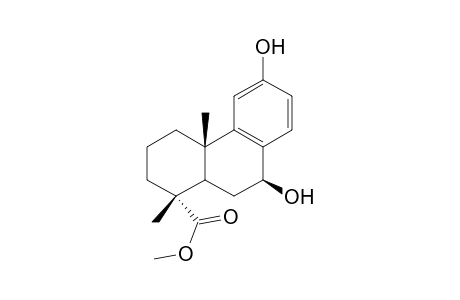 Methyl 7.beta.,12-Dihydroxypodocarpa-8,11,13-trien-19-oate