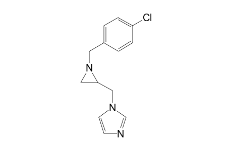 1-[(4-Chlorophenyl)methyl]-2-[(imidazol-1-yl)methyl]aziridine