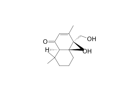 1(4H)-Naphthalenone, 4a,5,6,7,8,8a-hexahydro-4-hydroxy-4-(hydroxymethyl)-3,4a,8,8-tetramethyl-, [4R-(4.alpha.,4a.beta.,8a.alpha.)]-