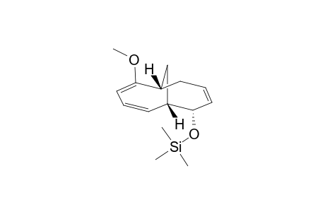 2-Methoxy-7.alpha.-((trimethylsilyl)oxy)-(1H.beta.,6H.beta.)-bicyclo[4.4.1]undeca-2,4,8-triene