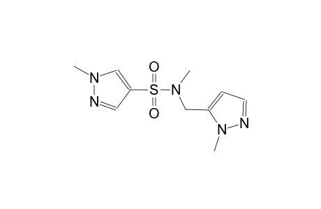 1H-pyrazole-4-sulfonamide, N,1-dimethyl-N-[(1-methyl-1H-pyrazol-5-yl)methyl]-