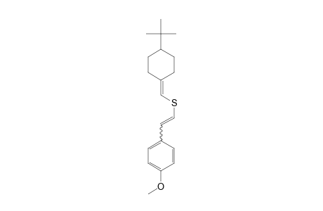 [(4-tert-Butylcyclohexylidene)methyl](4-methoxystyryl)sulfide
