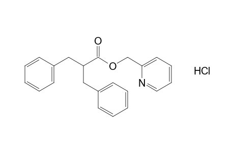 2-benzyl-3-phenylpropionic acid, (2-pyridyl)methyl ester, hydrochloride