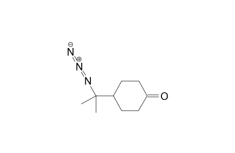 4-(1-Azido-1-methylethyl)cyclohexanone