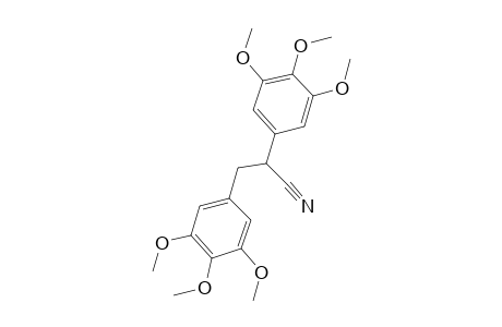 2,3-bis(3,4,5-Trimethoxyphenyl)propanenitrile