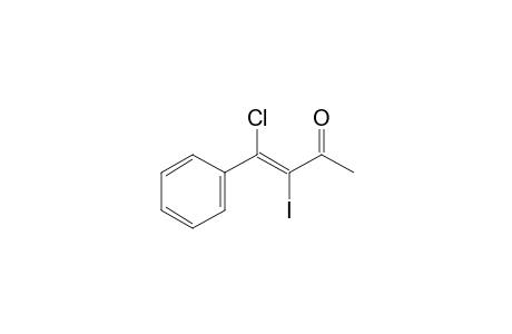 4-Chloro-3-iodo-4-phenyl-3-buten-2-one