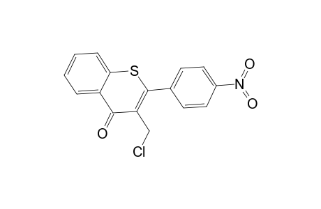 3-(chloromethyl)-2-(4-nitrophenyl)-1-benzothiopyran-4-one