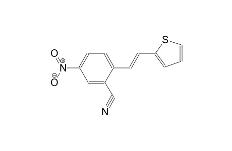 5-nitro-2-[(E)-2-(2-thienyl)ethenyl]benzonitrile