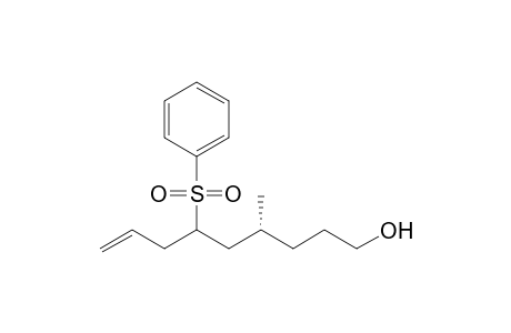 (4R,6R/S)-6-Benzenesulfonyl-4-methylnon-8-enol