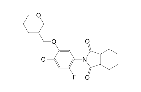 1H-Isoindole-1,3(2H)-dione, 2-[4-chloro-2-fluoro-5-[(tetrahydro-2H-pyran-3-yl)methoxy]phenyl]-4,5,6,7-tetrahydro-