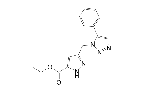 1-[1H-Pyrazole-3-yl-5-carboxyethyl ester]-methyl-5-phenyl-1,2,3-triazole