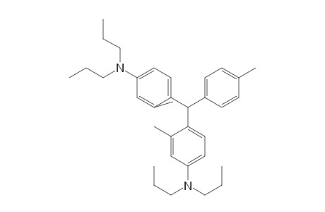 Benzenamine, 4,4'-[(4-methylphenyl)methylene]bis[3-methyl-N,N-dipropyl-