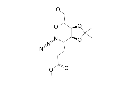 (R)-METHYL-4-AZIDO-4-[[(4S,5R)-5-[(R)-1,2-DIHYDROXYETHYL]-2,2-DIMETHYL-1,3-DIOXOLAN-4-YL]-BUTANOATE